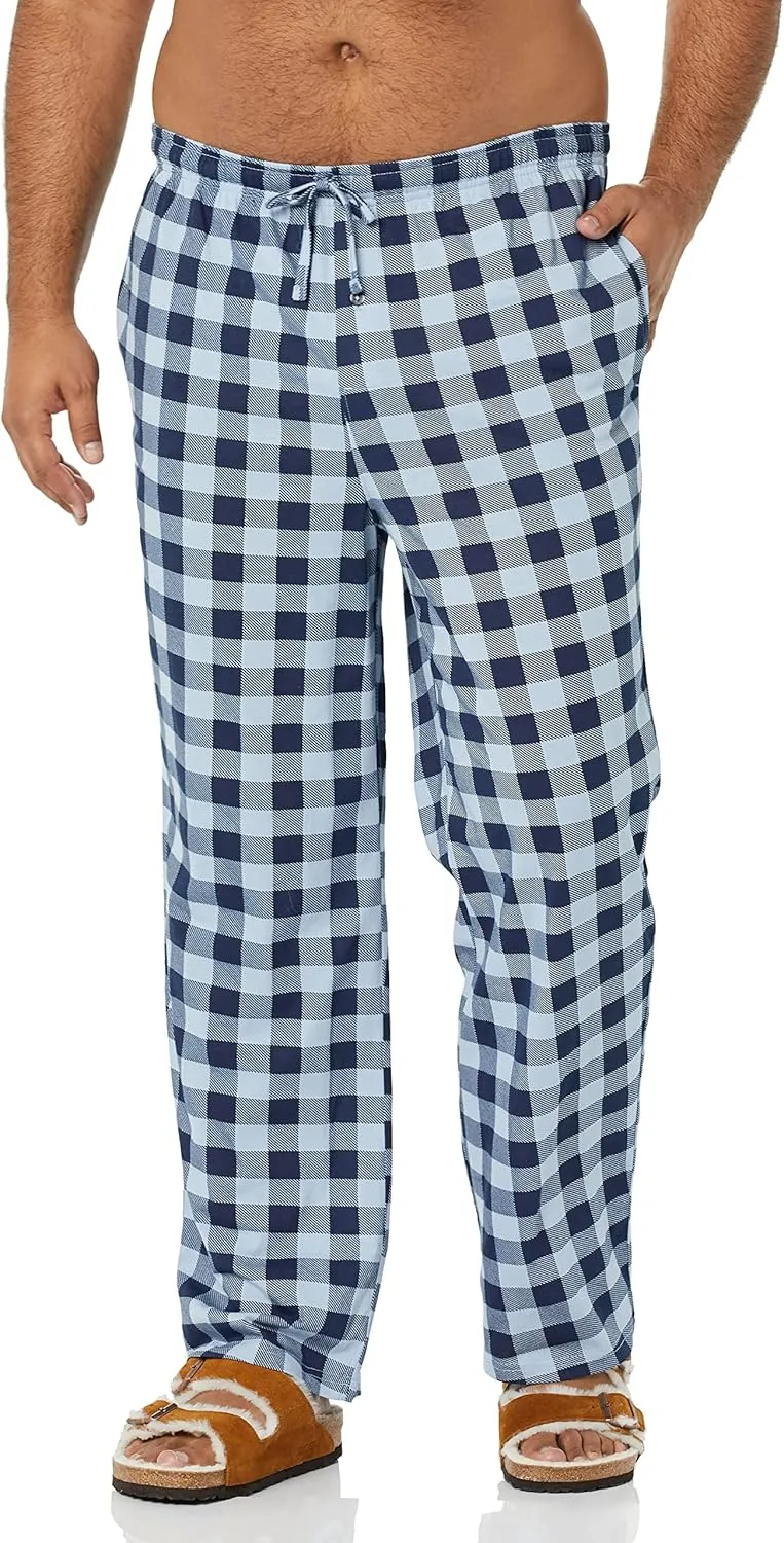Amazon Essentials Men's Cotton Knit Pajama Pant