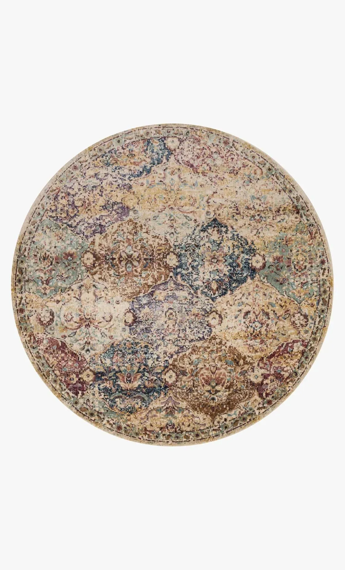 Anastasia AF-12 Ivory/Multi Rug