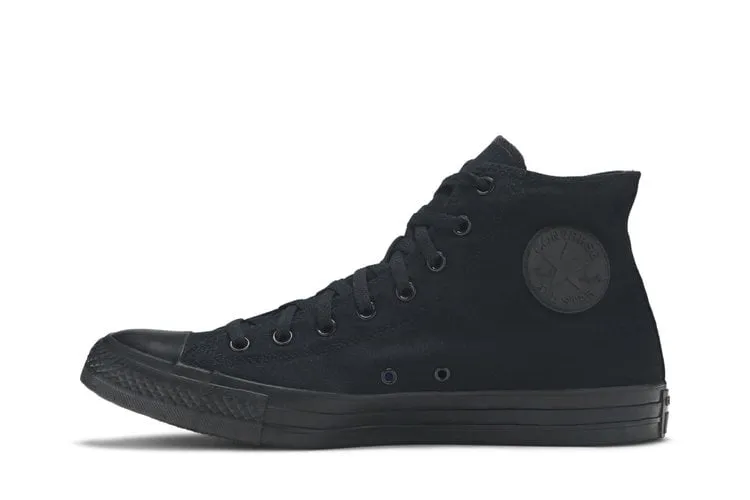 Converse Chuck Taylor All Star Hi 'All Black' Sneakers, Black