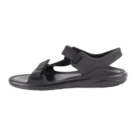 Crocs Swiftwater Expedition Strap Flat Sandals Rubber Black Colour For Women