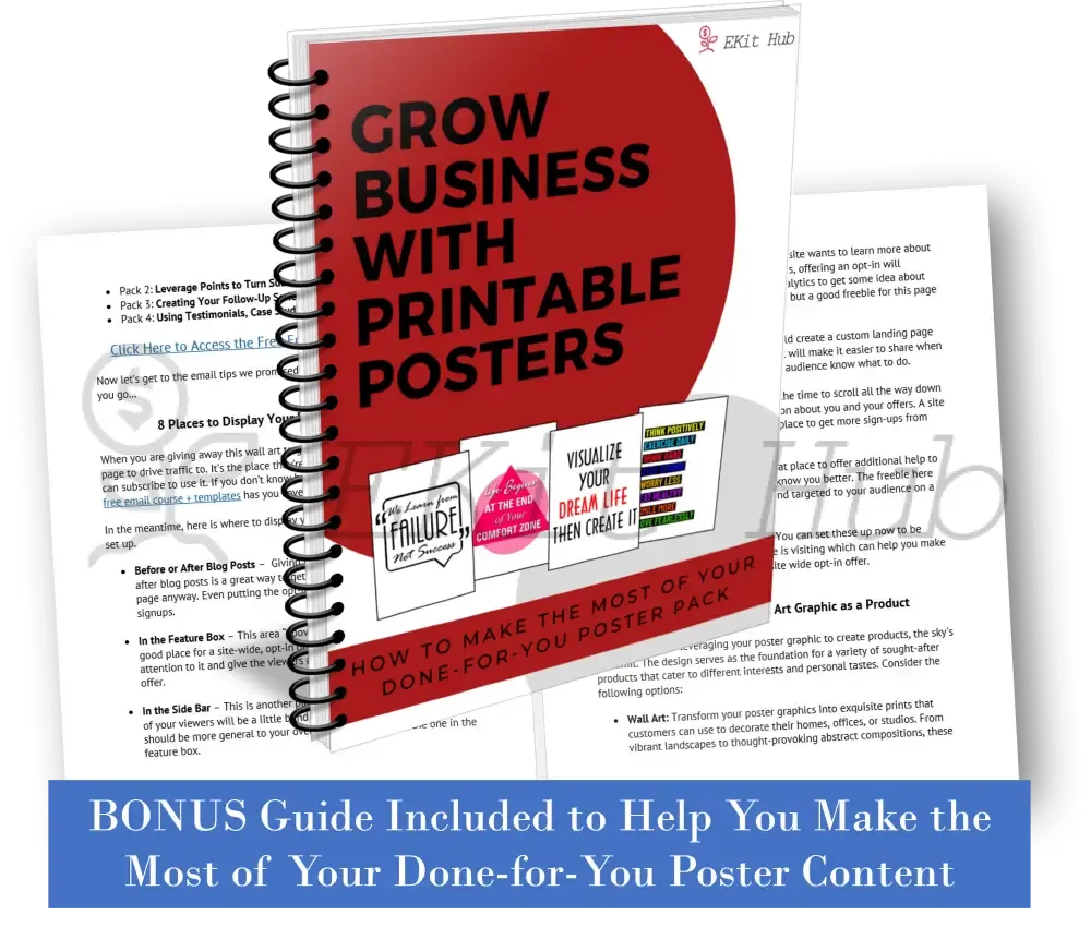 Crushing My Goals One Step at a Time PLR Poster Graphic