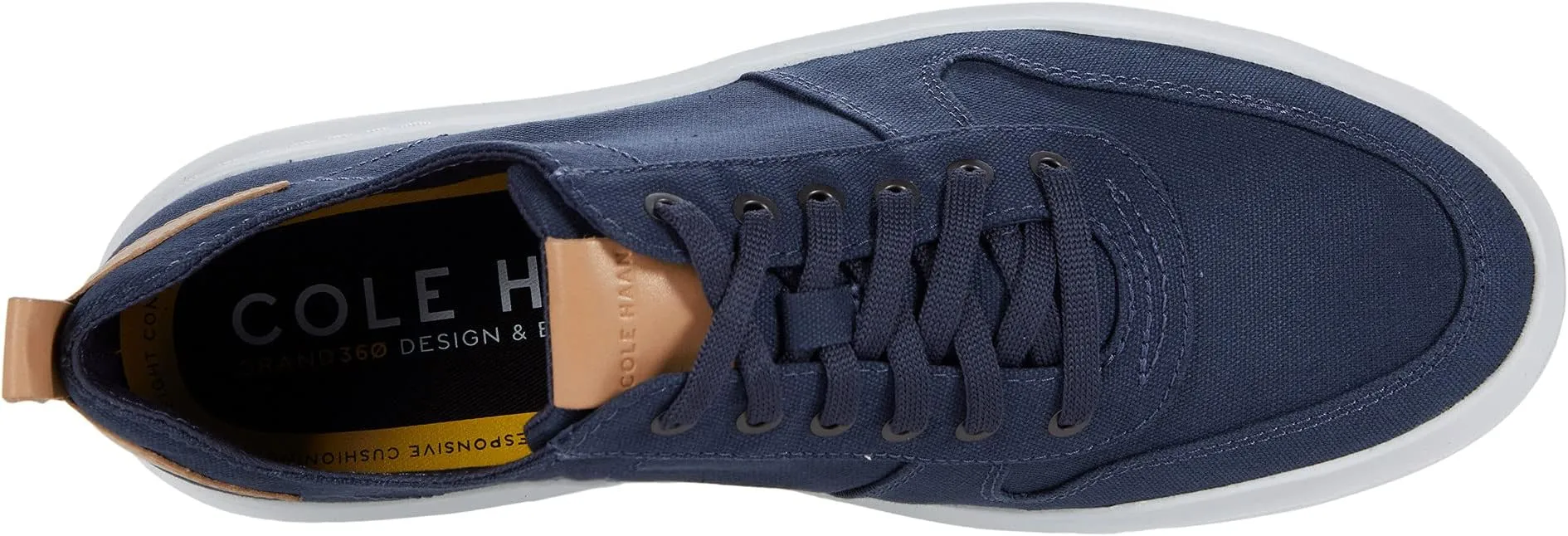 GrandPro Rally Canvas Court Sneaker Cole Haan, Vintage Indigo Canvas/Natural