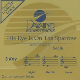 His Eye Is On The Sparrow Accompaniment/Performance Track