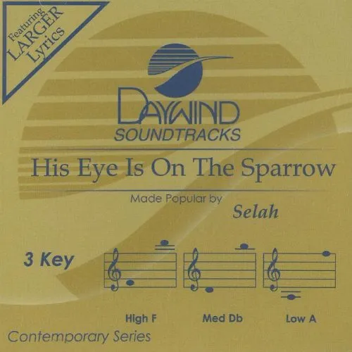 His Eye Is On The Sparrow Accompaniment/Performance Track