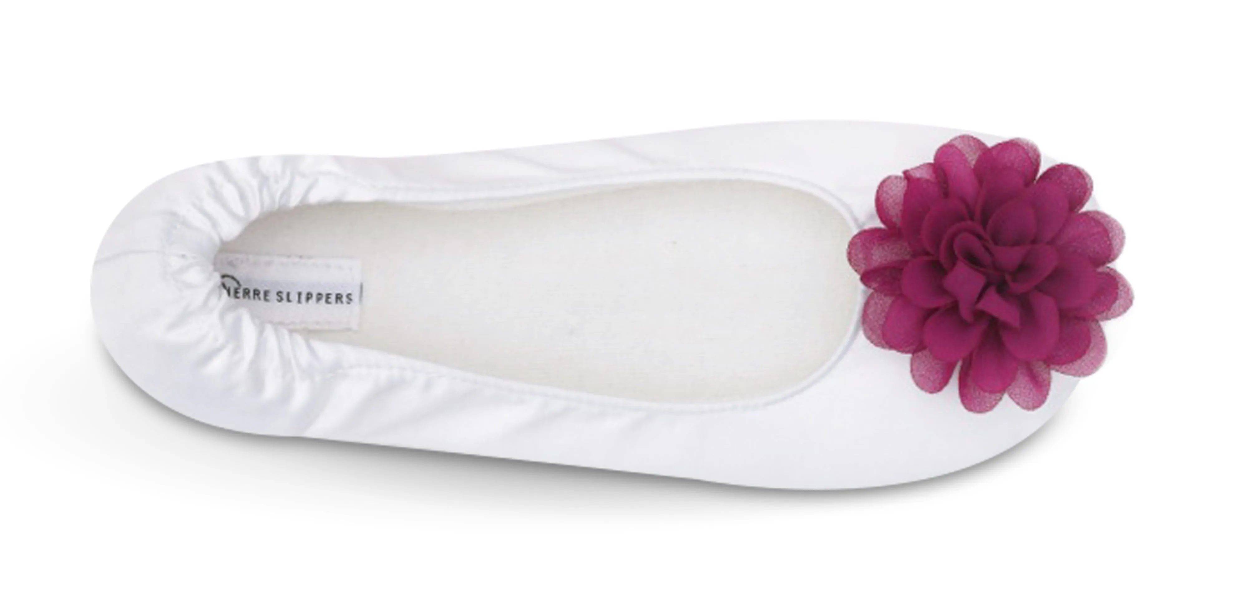 Joyful Plum Bridesmaid Slippers