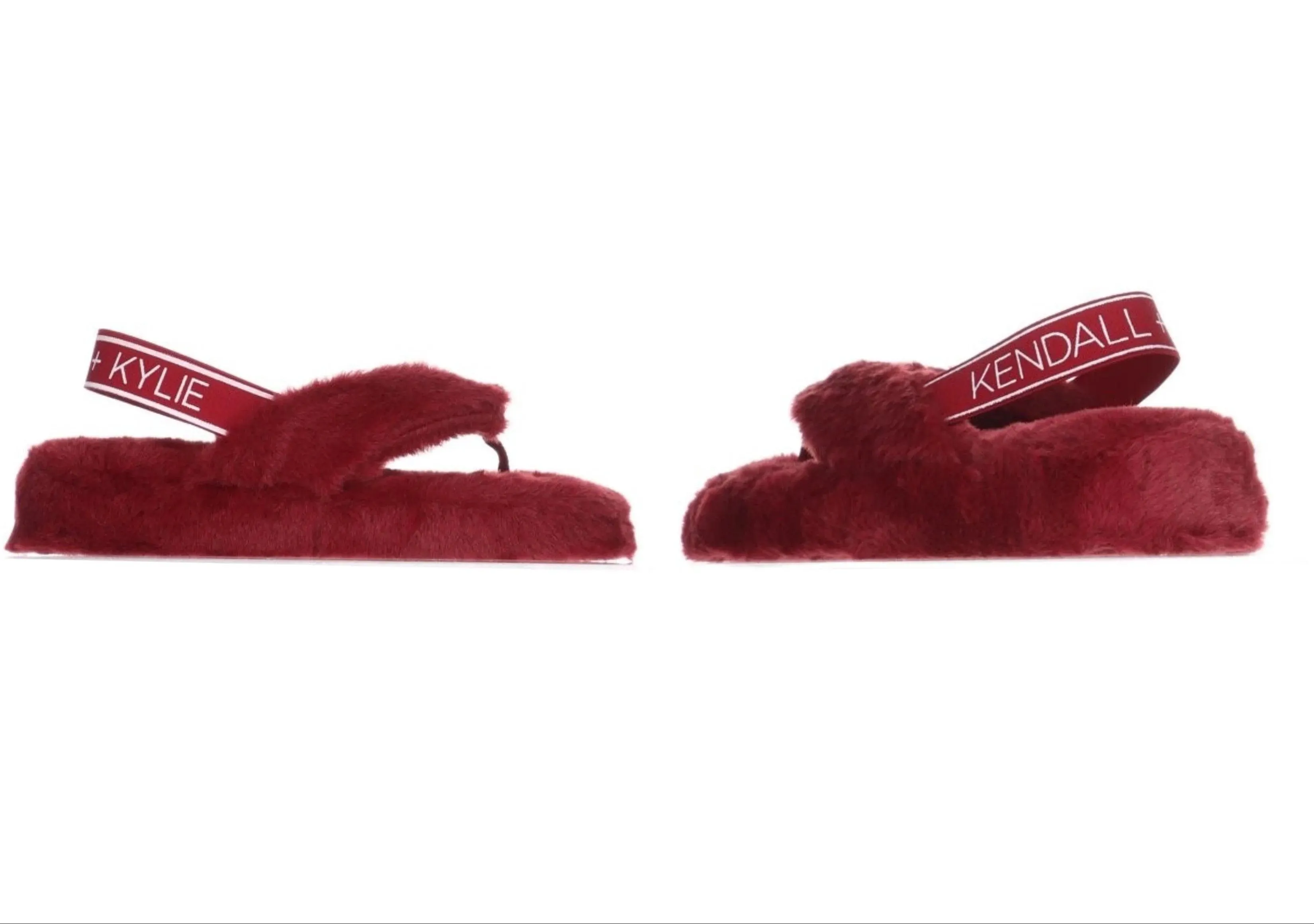 Kendall   Kylie Faux Fur Slippers Multiple Sizes!
