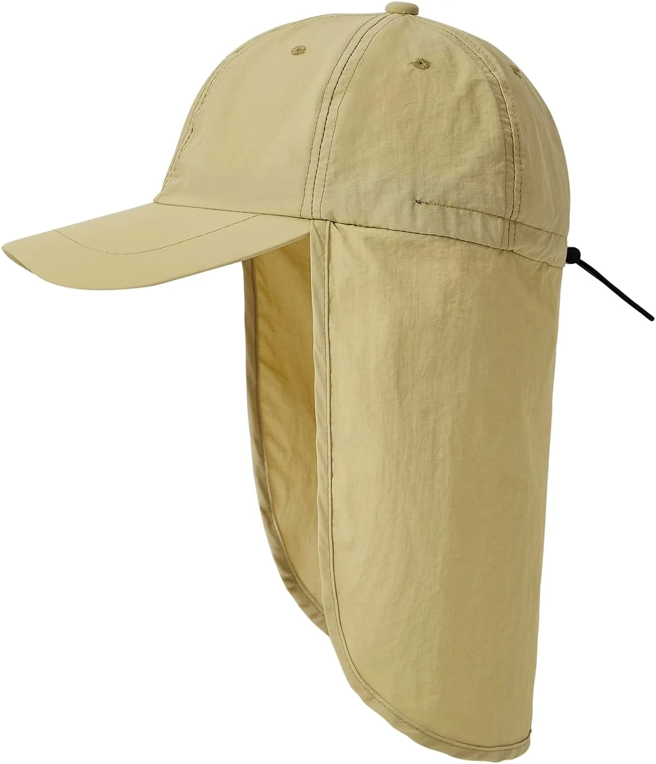 Mens Sun Hats with UV Protection Fishing Hiking Hat for Men with Neck Flap Summer Baseball Cap Outdoor