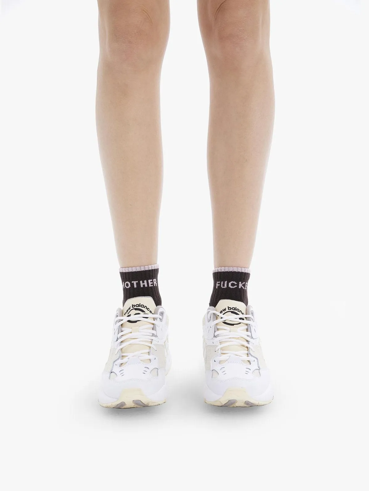 Mother - Baby Steps Ankle in Black/PinkMother F*cker