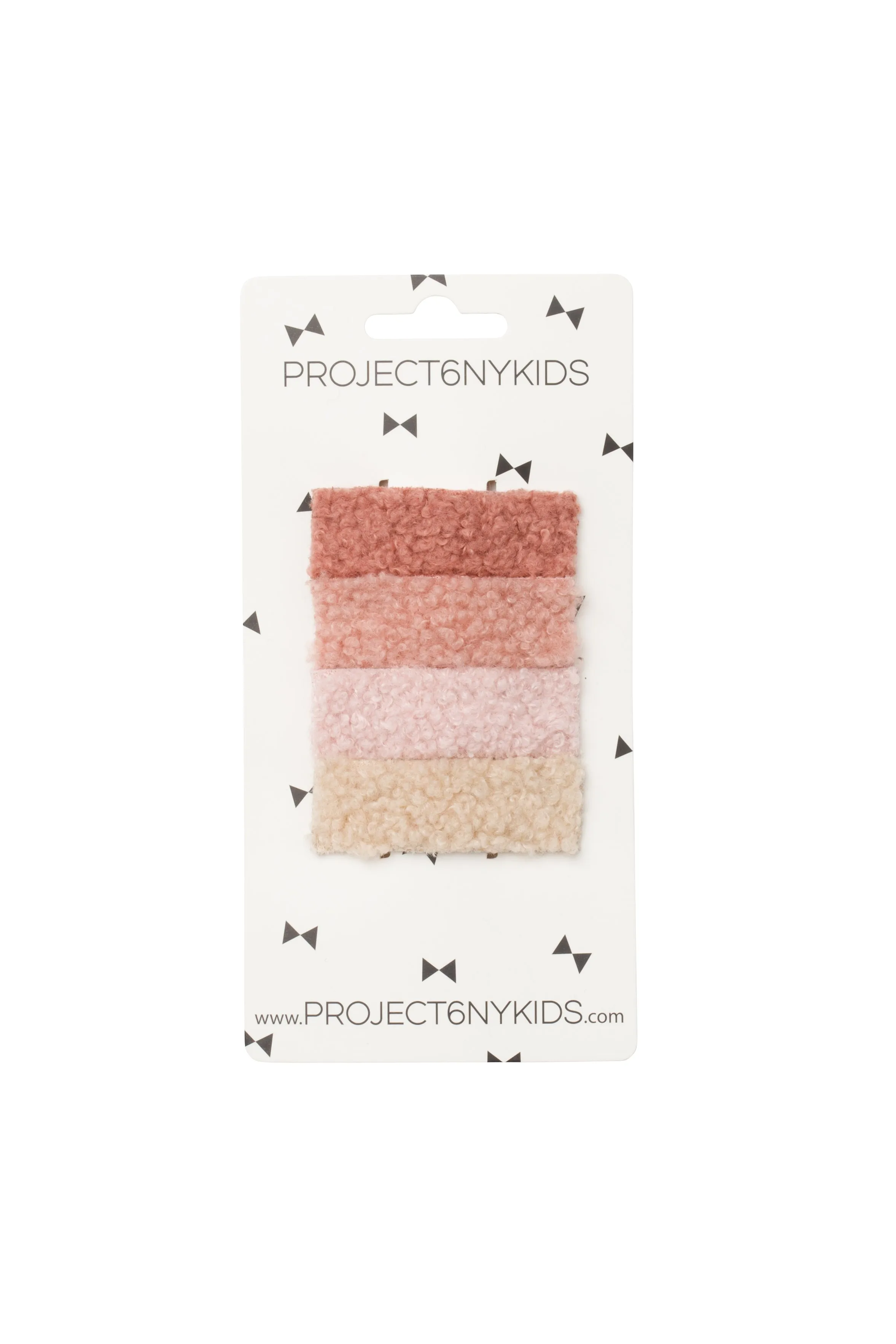 Olly Log Clips Set of 4 - Pink Set