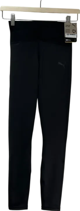 Puma Black Dessert Banded Leggings UK XS
