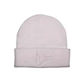 "OG" Tone-on-Tone Winter Tuque - White