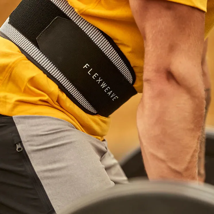 Reebok Flexweave Power Lifting Belt  in White