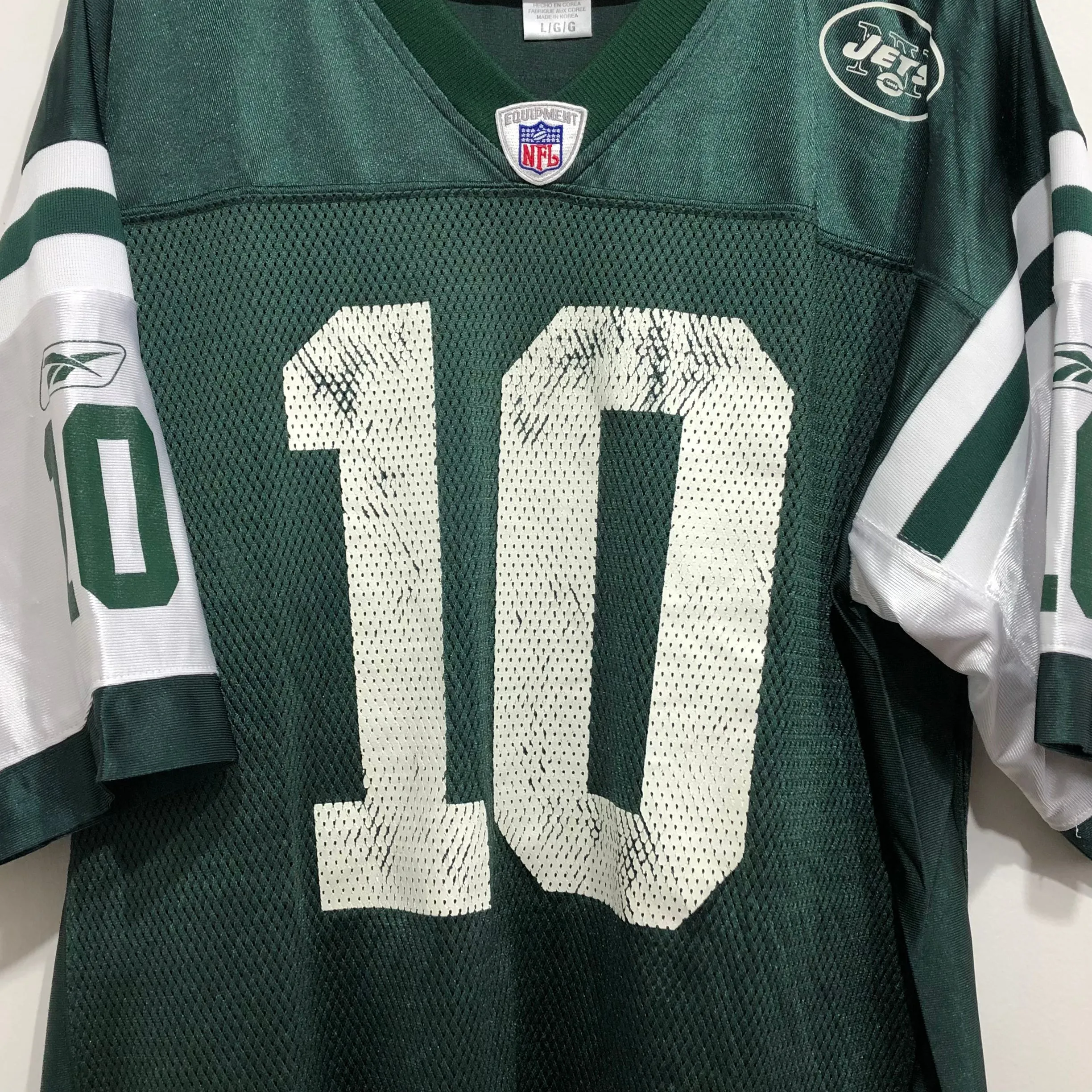 Vintage Chad Pennington New York Jets Jersey L