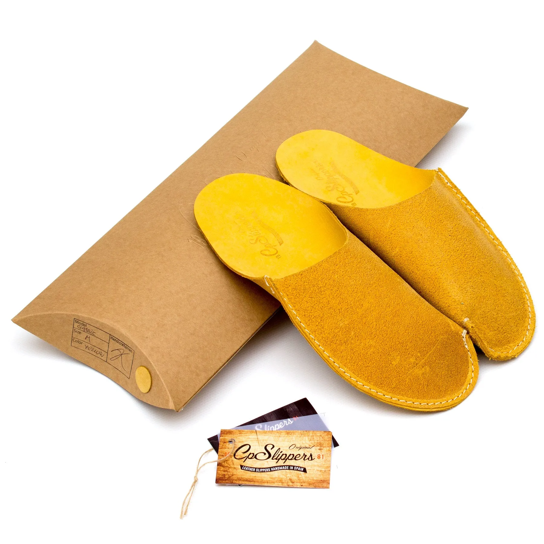 Yellow CP Slippers Luxe